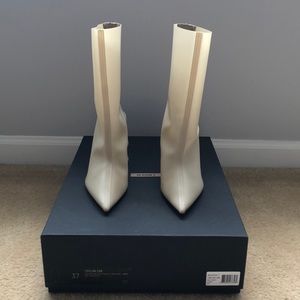 Yeezy Block Heel Ankle Boots